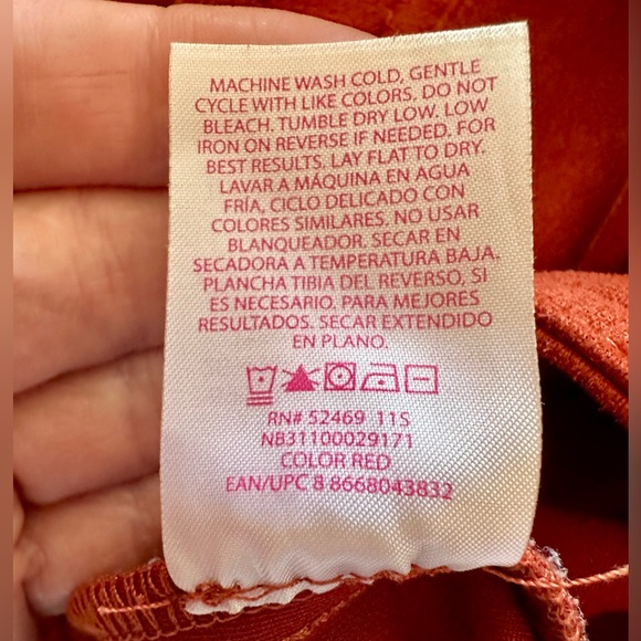 NOBO Burnt Orange Snap Front Mini Skirt Sz Jr 21 New with Tags - Fall Holidays - Picture 6 of 6